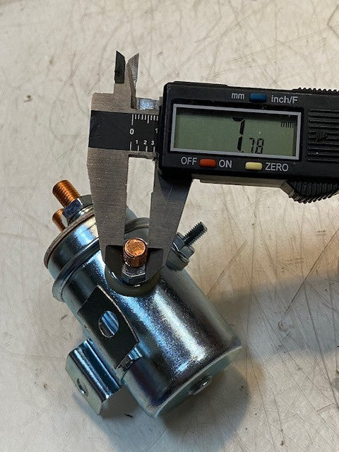 Starter Solenoid Relay 12V | UNI0907 | 42mm OD