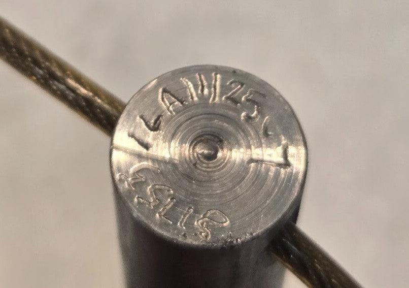 2 Quantity of Headless Straight Pins 16A11125-7 6" Long 5/8" Diameter (2 Qty)