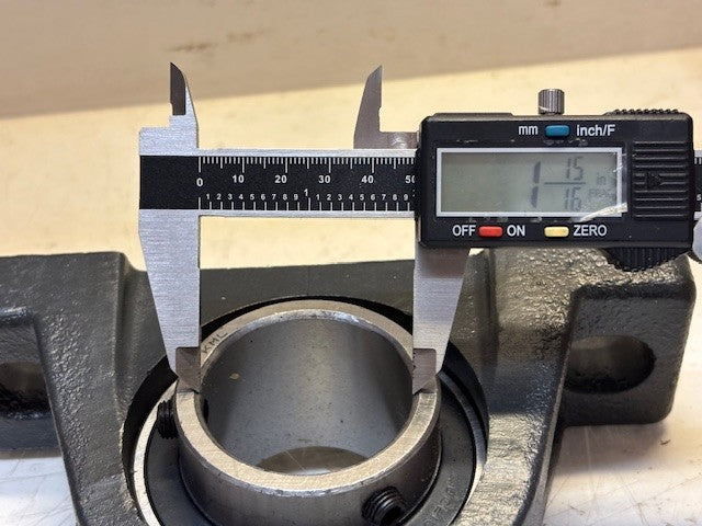 KML Pillow Block Bearing Set 2 Bolt Flange 1-15/16" Bore | PE210 | UC210-31