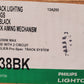 Philips Lightolier Track Lighting w/ Tru-Lock Aiming Mechanism 26238BK 13A255