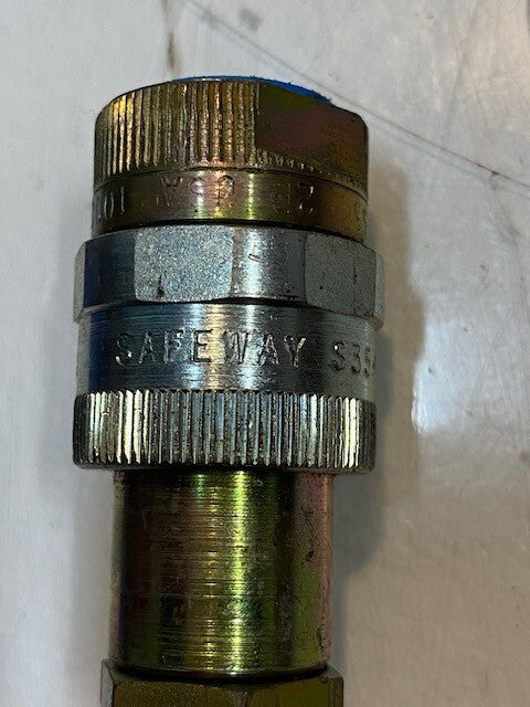 Safeway S35-2 Hydraulic Quick Coupler 10,000 PSI Max S31-2B