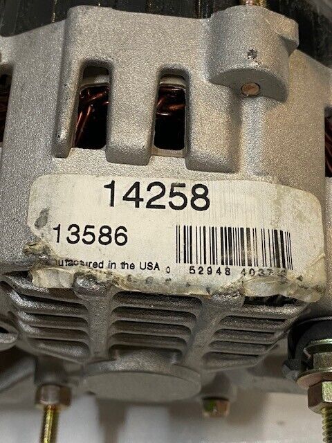 Reman Alternator 14258, 13586