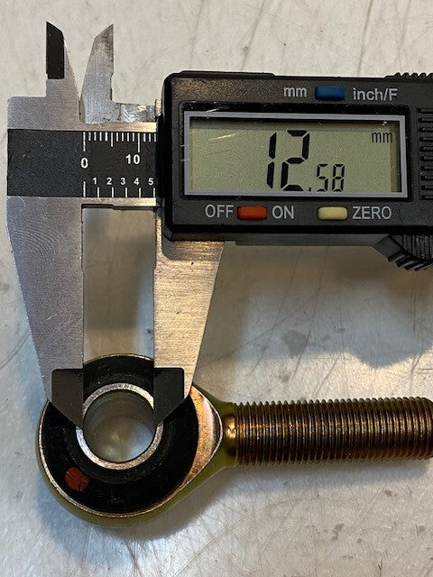 Rod End Male J-21270-14 | 3" Long 13mm Bore