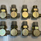 8 Quantity of 90 Degree Elbow Male x Male Hydraulic Adapters 27mm Thread (8 Qty)
