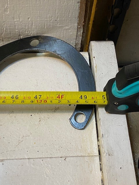 Strut Bar 49-1/2" Long 22mm Shaft 8" x 5" Hook