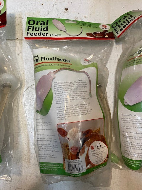 3 Quantity of SyrVet 2 Quart Oral Fluid Feeders TA20006 (3 Quantity)