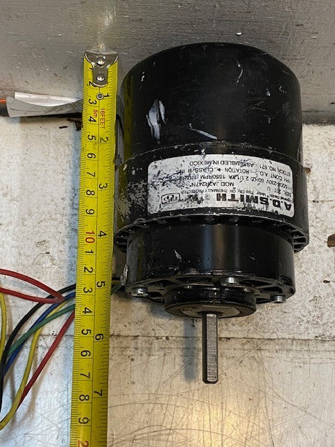 A.D. Smith JA2R247N Refrigeration Fan Motor 115/208-230V 60Hz 2.1/1.1A 1550RPM