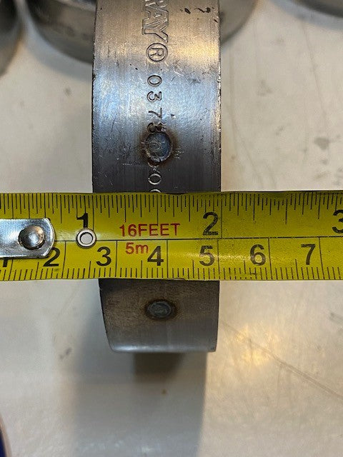 7 Quantity of R.G.Ray 03730000086 T-Hose V-Band Clamps 1" Thick (7 Quantity)