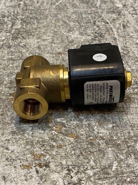 Pneumatech VA-003757 Solenoid Valve 3-3/4" Long 15mm Bore