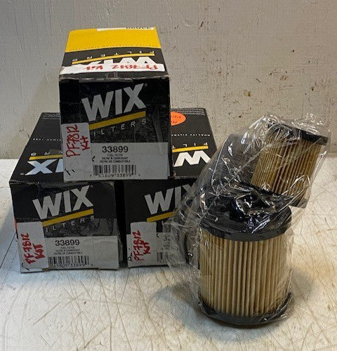3 Quantity of Wix Filters 33899 Fuel Water Separator Filter Kits (3 Quantity)