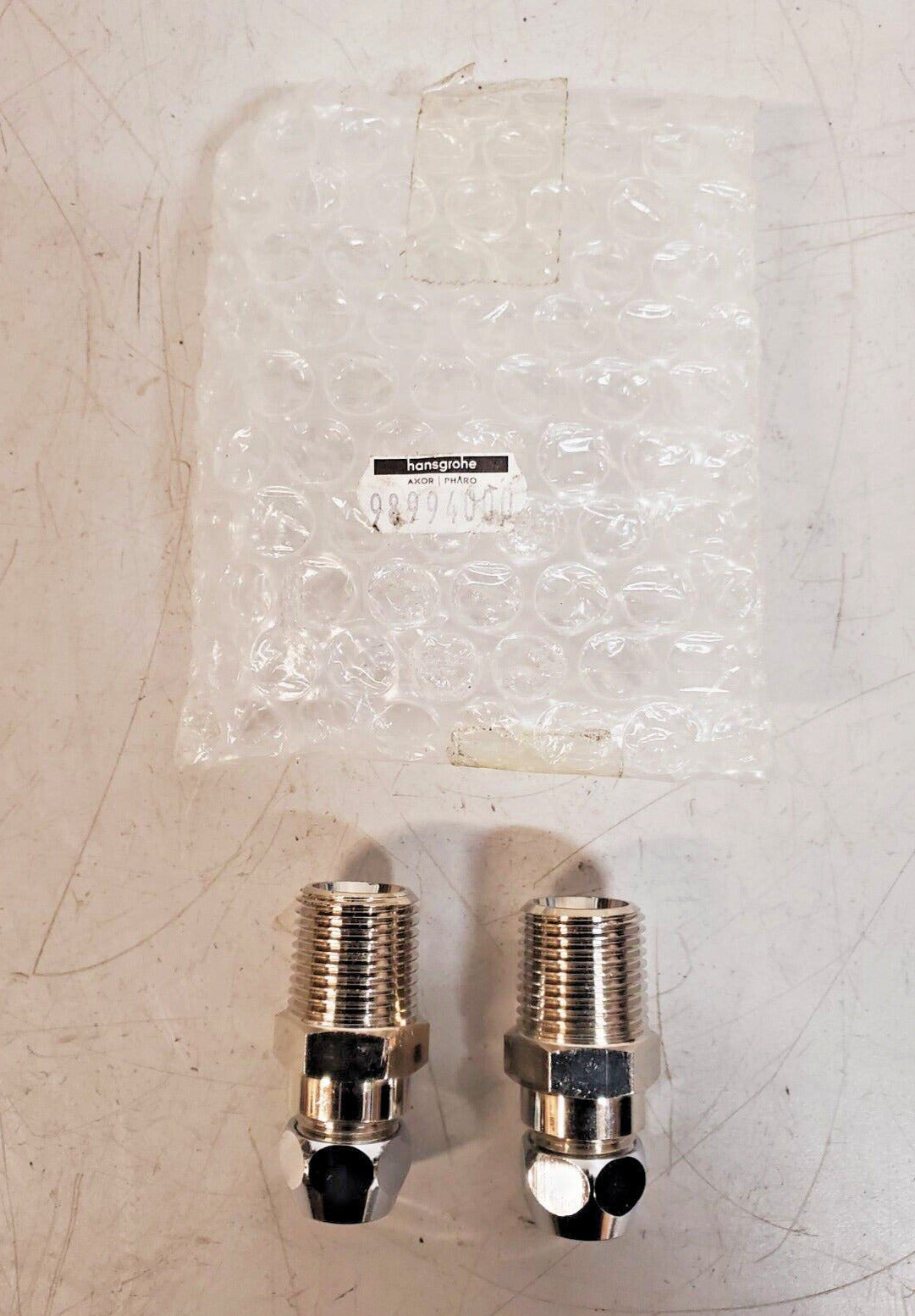 2 Quantity of Hansgrohe Check Valve Adapters 98994000 (2 Qty)