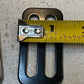 34 Qty of 3 Bar Harness/Seatbelt Slides 2-1/4"x1-1/4" Gold/Silver/Black (34 Qty)