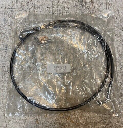 Black Vinyl Coated Stainless Braided Brake Line LA-8100B13B for LA Choppers