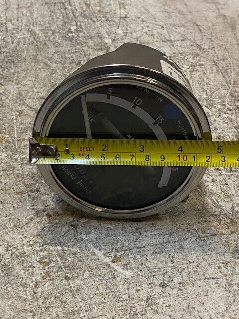 Mech Tachometer Fits John Deere RE152798 | 551-BAS | 4-3/4" Wide