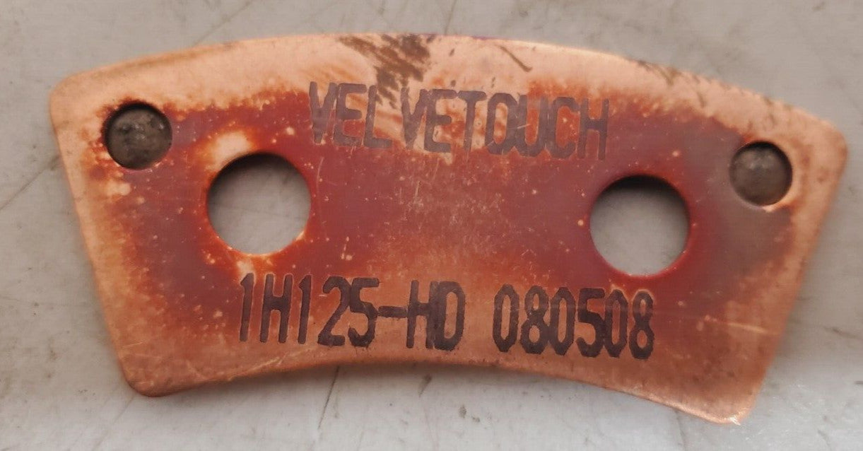 8 Qty. of Velvetouch Friction Pads 1H125-HD | 080508 (8 Qty)