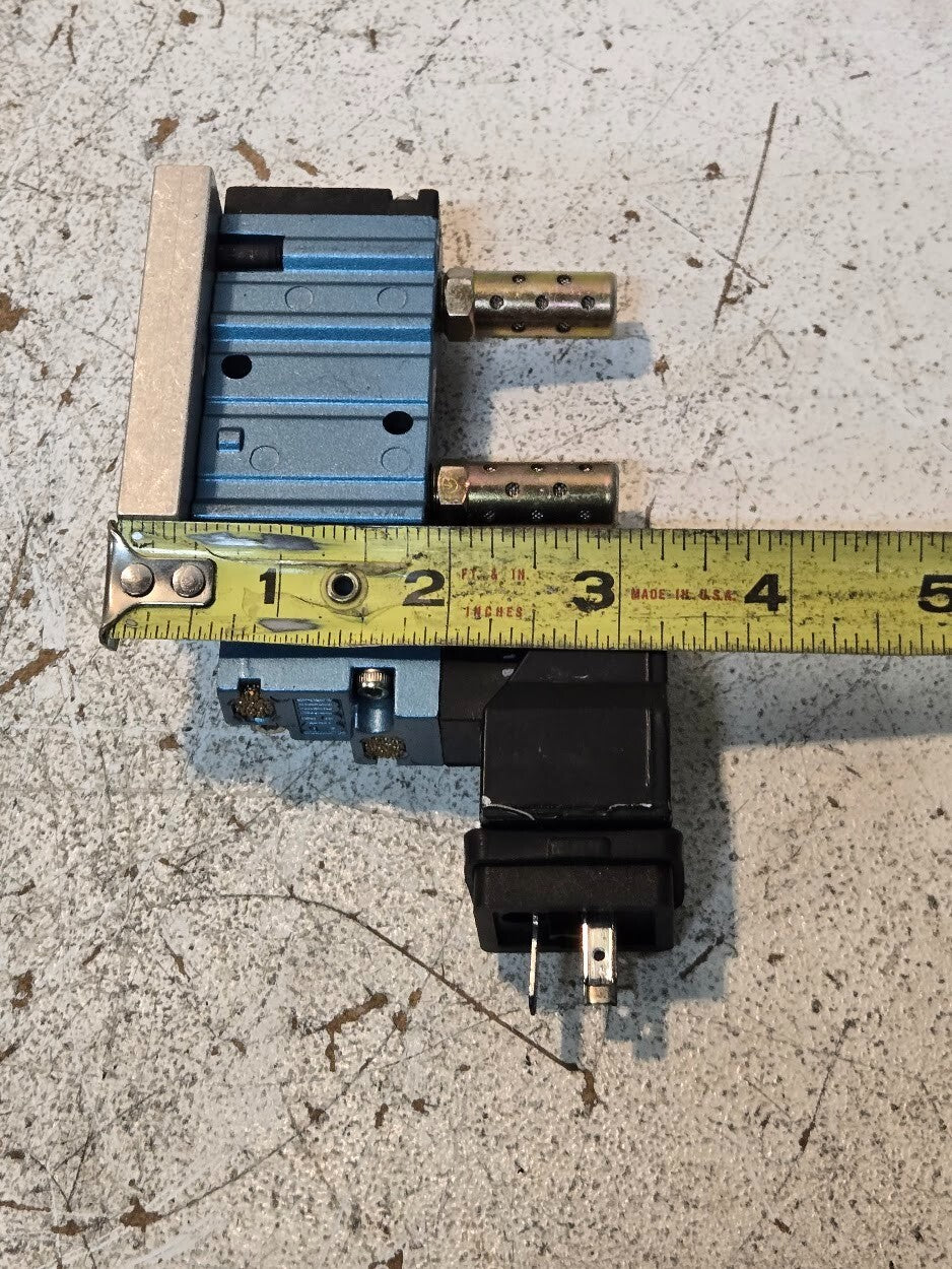 MAC Valves 411A-BOA-DM-DDAJ-1JM with Manifold Block and Solenoid DMB-DDAJ-1JM