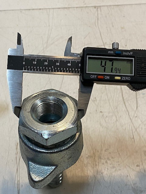 2 Quantity of Dixon Hose Barb Coupler Assy DLB12 | B12 | 15mm ID (2 Quantity)