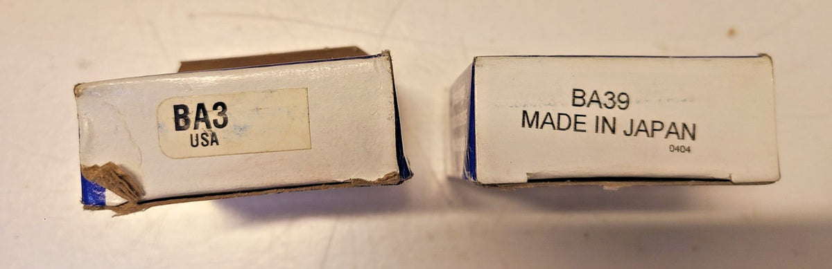 2 Quantity of Mix Bravo Bearings 1 Unit BA39 | 1 Unit BA3 (2 Qty)