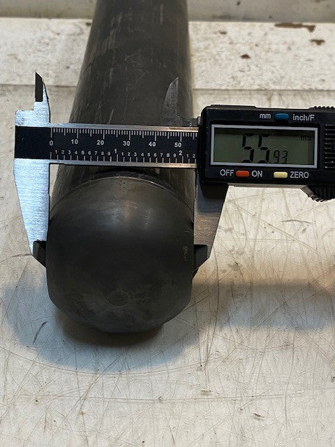 Roller Center Punch Rope Socket 15" Long 65mm OD 26mm ID Bore