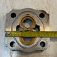 Hydraulic Gear Pump Housing End Cover Component 4-Bolt 5-1/2" x 5-1/4" x 1-3/4"