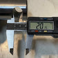 K&L Hydraulic Cylinder 22-1/4" Long 20mm Bore 40mm Shaft 80mm OD
