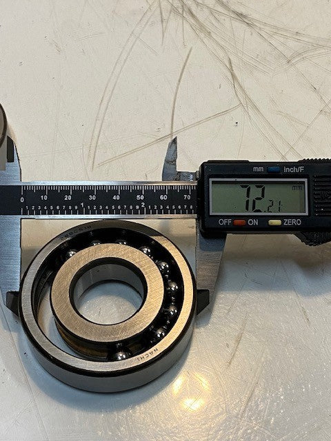 2 Quantity of Nachi 28BCS18 Bearings 28x72x18mm (2 Quantity)