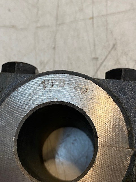 Pillow Block PPB-20 | 6" Long 2-1/2" Wide 31mm Bore