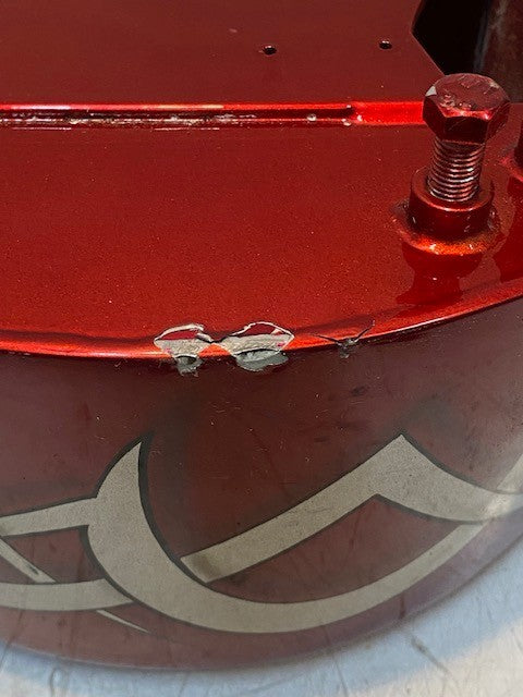 Custom Painted Motorcycle Oil Tank 13" L x 9" W x 6-1/2" H