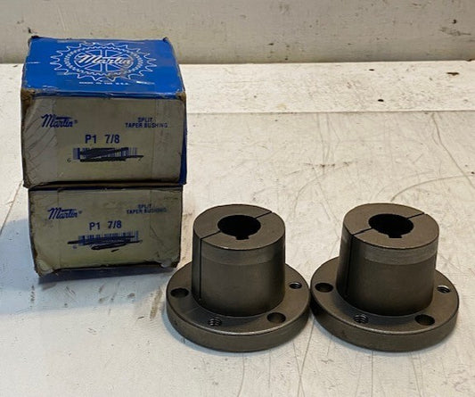 2 Quantity of Martin P1 7/8 Split Taper Bushings (2 Quantity)