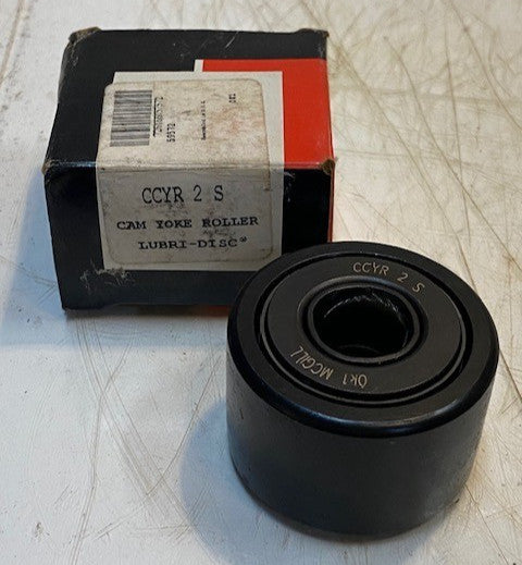 McGill Cam Flat Yoke Follower Roller Bearing Lubri-Disc CCYR 2 S | 16x51x33mm