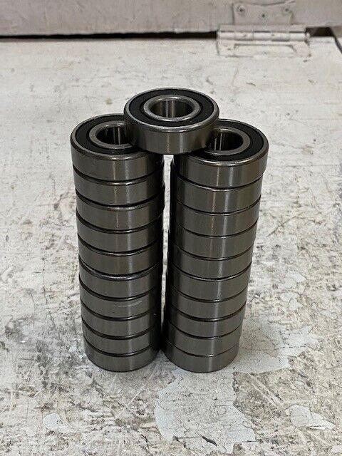 21 Qty of 6203RS ACOR KBS 12x17x40mm Bearings (21 Quantity)