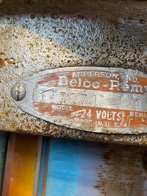 Delco-Remy Heavy Duty Starter Motor 1117071 | 24 Volts | Model 3394 | 1949043
