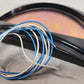 Curved Black License Plate Frame 6-3/4" x 3-3/4"
