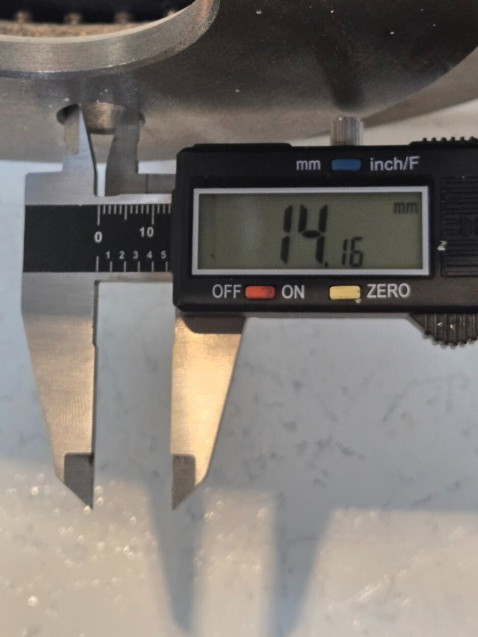 Brake Rotor 4x100mm Bolt Pattern 10in Diameter 24.2mm Rotor Thickness