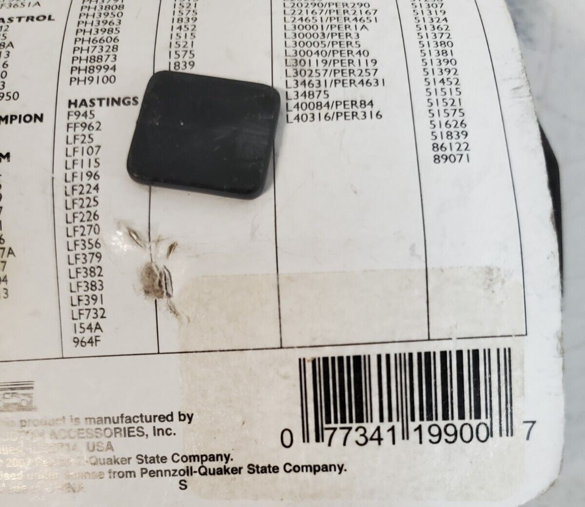 4 Qty. of Pennzoil Oil Filter Cap Wrenchs 15 Flutes 93mm | 19900 (4 Qty)
