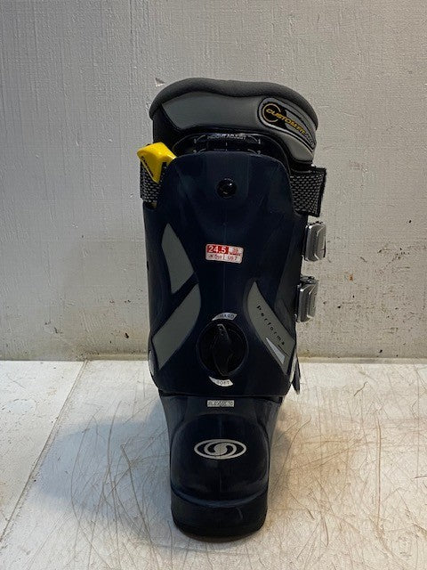 Salomon Performance 7.0 Size 24.5 US 7 UK 5 1/2 Black Ski Boots Flex 65-70