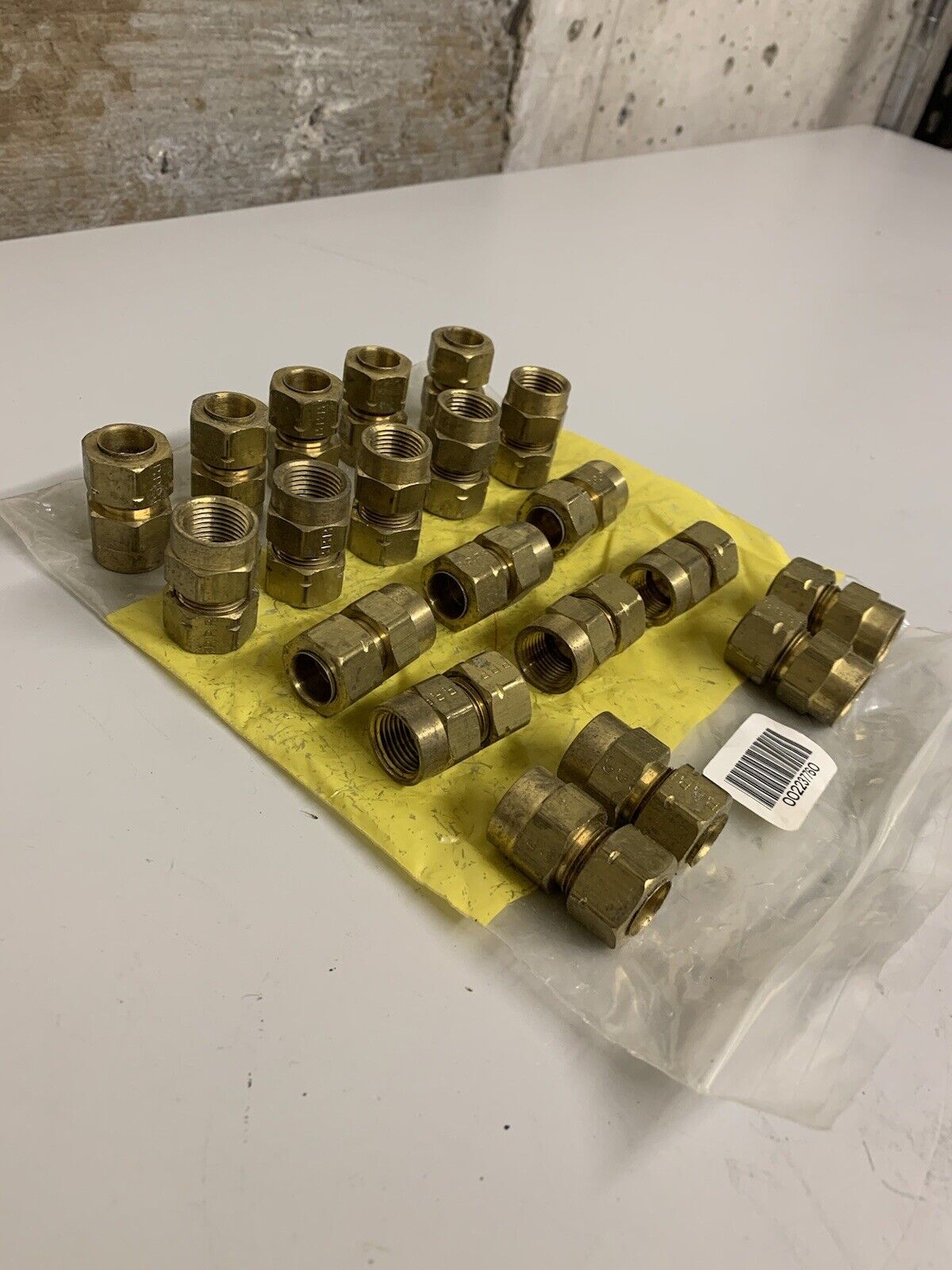 20 Pack of P3 Brass Compression Fittings Thread Size M16-1.5