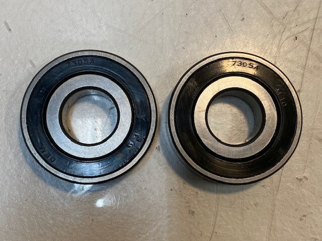 2 Quantity of OEM Bearings 7305A | 62mm OD 25mm Bore 17mm Thick (2 Quantity)