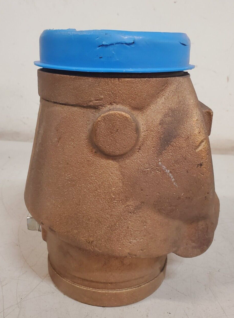 POWHATAN 4" Bronze Body Swing Check Valve Model 202 | 300PSI | Listed FM 124P