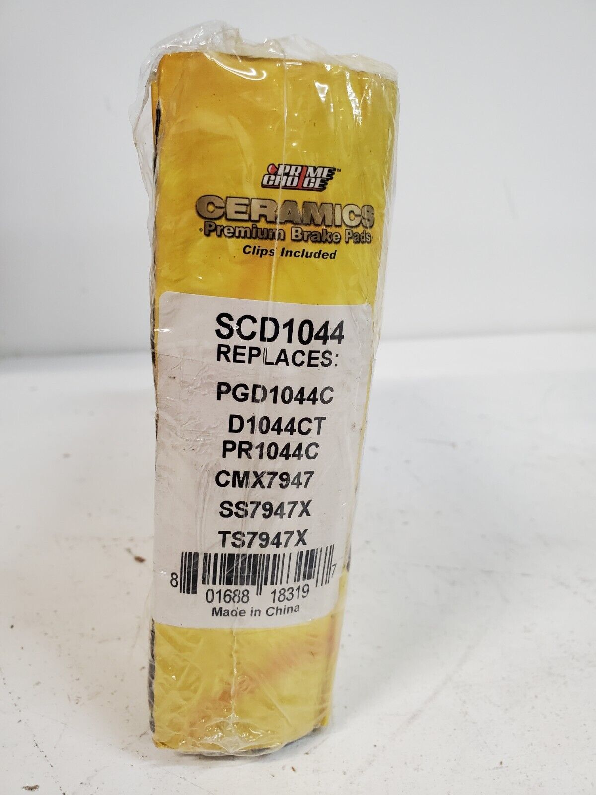 Prime Choice Ceramics Premium Brake Pads (Clips Included) | SCD1044