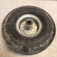 Two Count 10-Inch Air-Filled Utility Tires Sized At 4.10/3.50-4 For Wagons