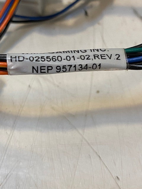 3 Quantity of WMS GAMING Wiring Harness HD-025560-01-02 | NEP 957134-01 (3 Qty)