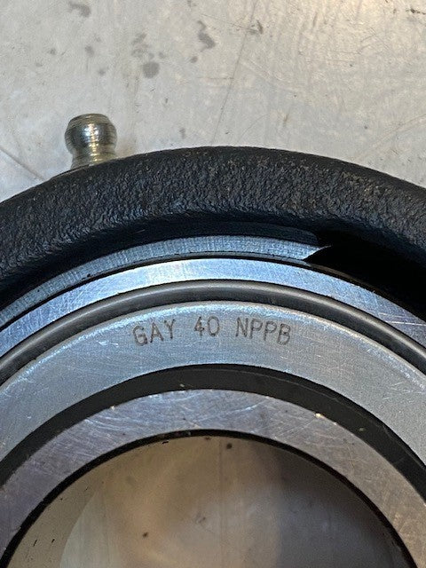 3 Quantity of INA Housing Flanges SHE-08-E w/Insert Bearings GAY-40-NPPB (3 Qty)