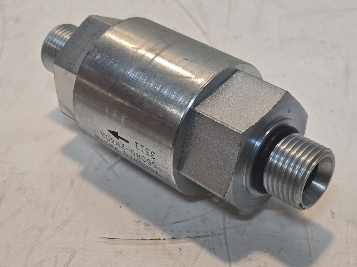 Vonberg Valve 58080-FW40A 3511 Flow Regulator for Nissan Forklift 13/16"-16 ORB