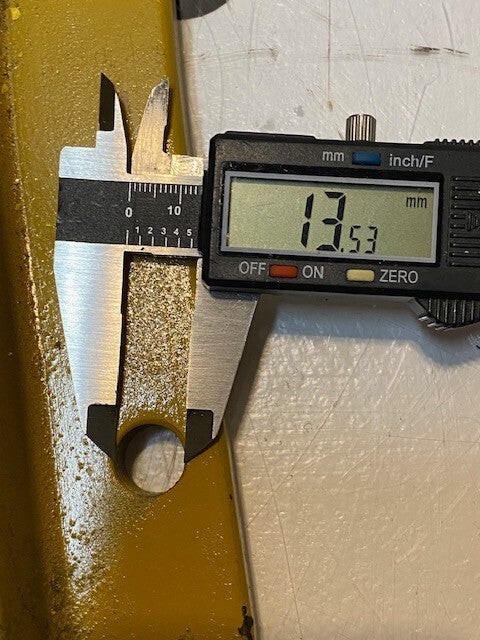 Caterpillar CAT 3T-7710 Track Roller Frame Guide 16" Long 2-1/4" Wide