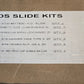 3 Quantity of ADS Slide Kits 55961-ATW #817806 | 55938-ATW #81773 (3 Quantity)