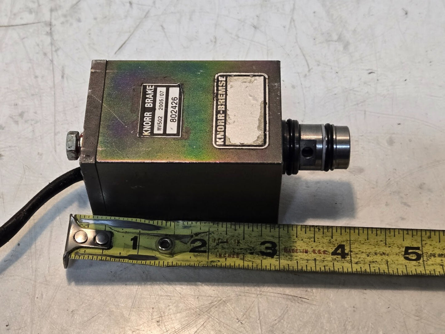 Knorr-Bremse Knorr Brake Valve 802426 | MV502 | 2005/07 | KBUC OH 4/2012
