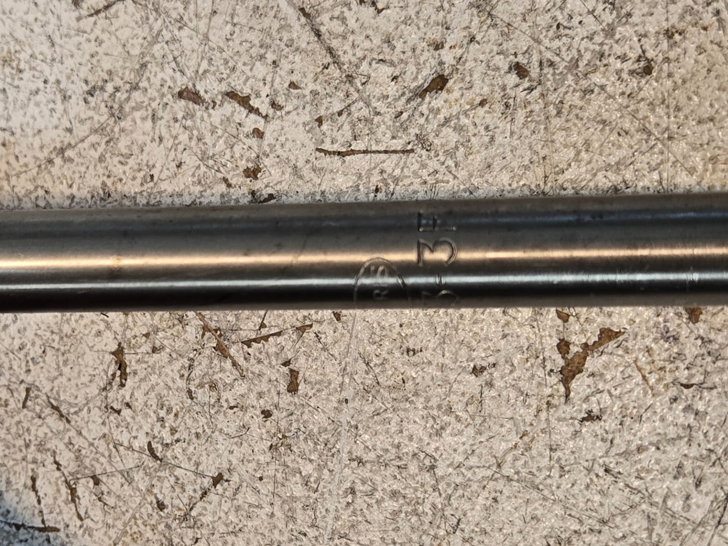 Harris 2393-3F 15" Stainless Steel Tip Tube