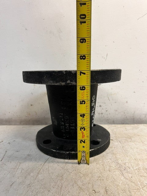 Flanged Cast Iron / Ductile Iron Reducer 4in x 3in For Industrial Piping Systems