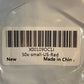 4 Qty of 50-Pack Mini Round 3/4" Clear Lens Red LED Buttons (200 Qty Total)